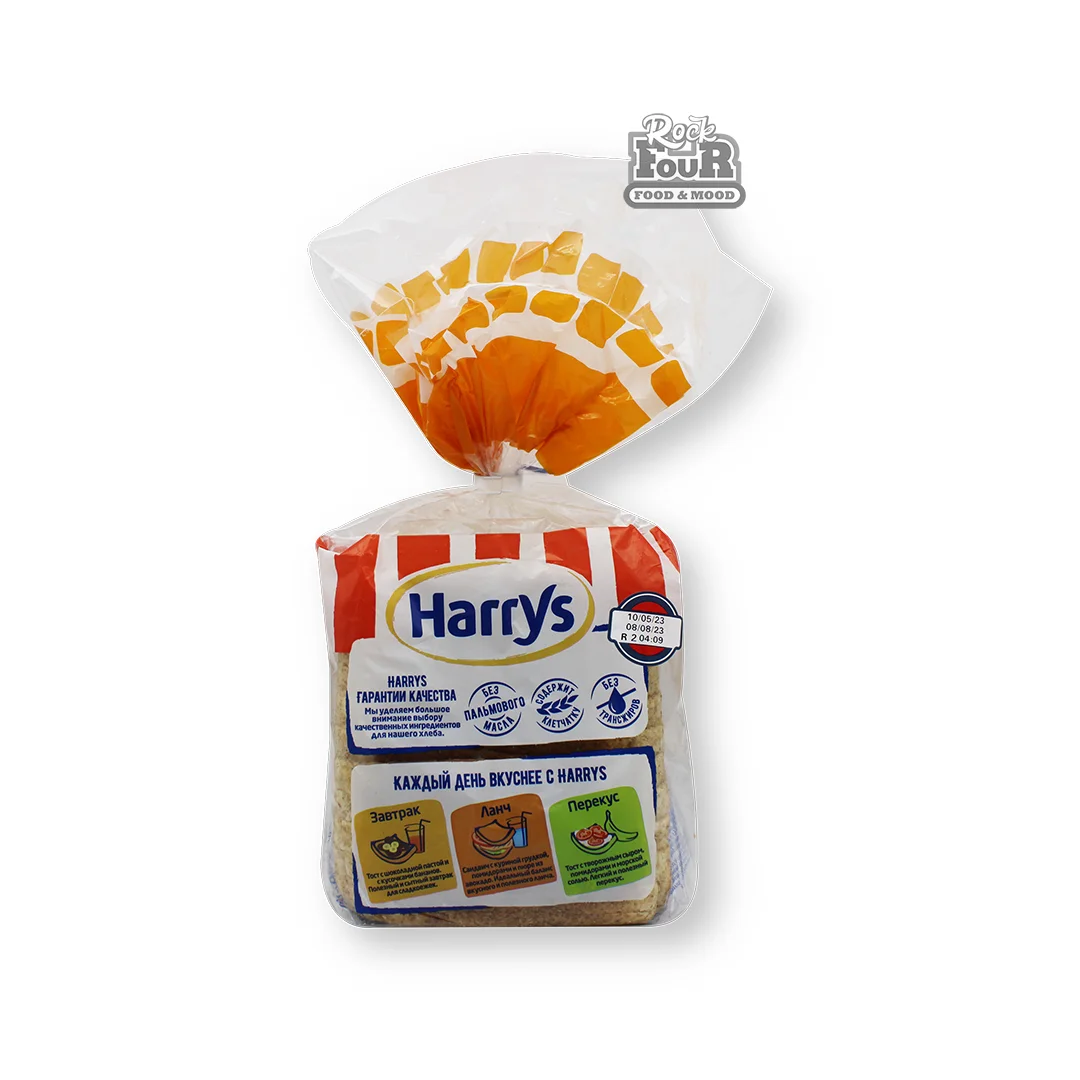 Հաց ցորենի թեփով «Harry's American Sandwich» սենդվիչի 515գ, 12հատ